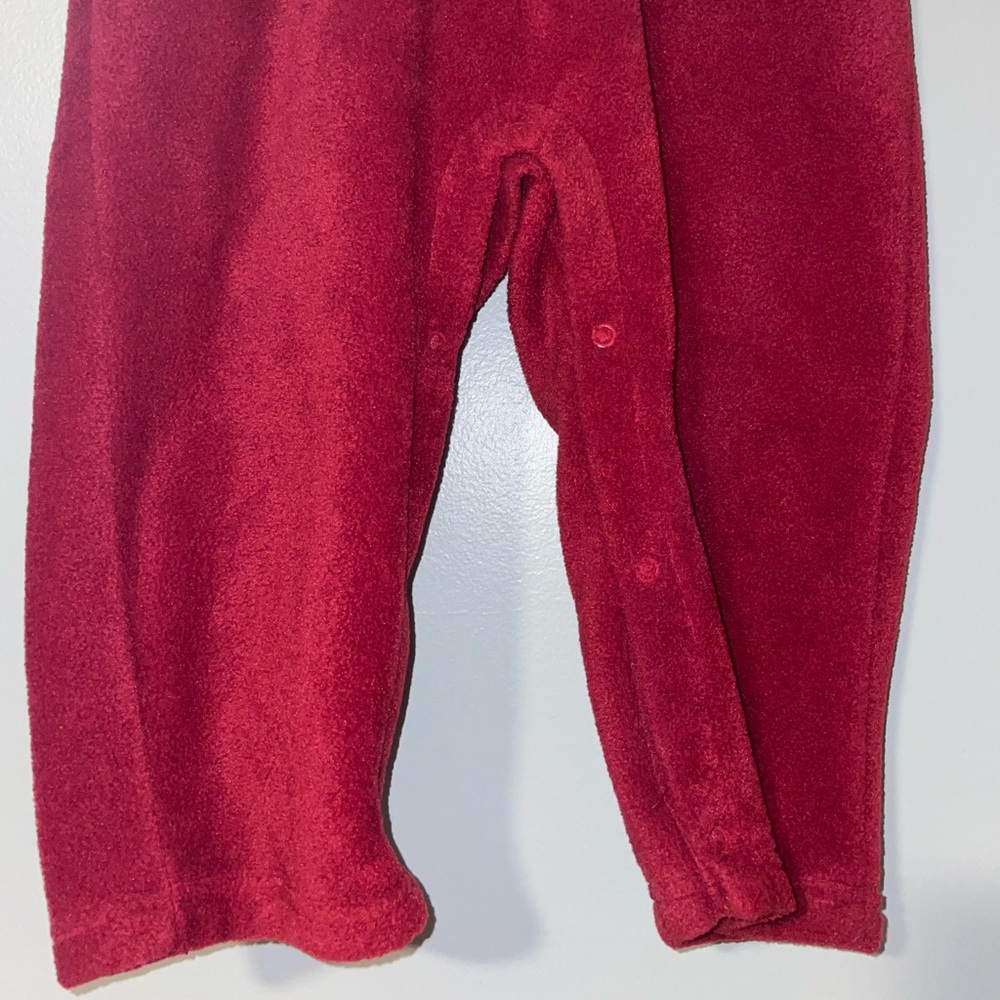 🪶Kids Adidas Washington Redskins Burgundy and Yellow One Piece Fleece - Picture 3 of 7